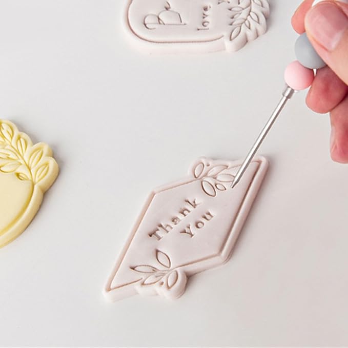 Icing Pin, Scriber Needle for Cake Decorating Strawberry Beaded Cookie - Image 7