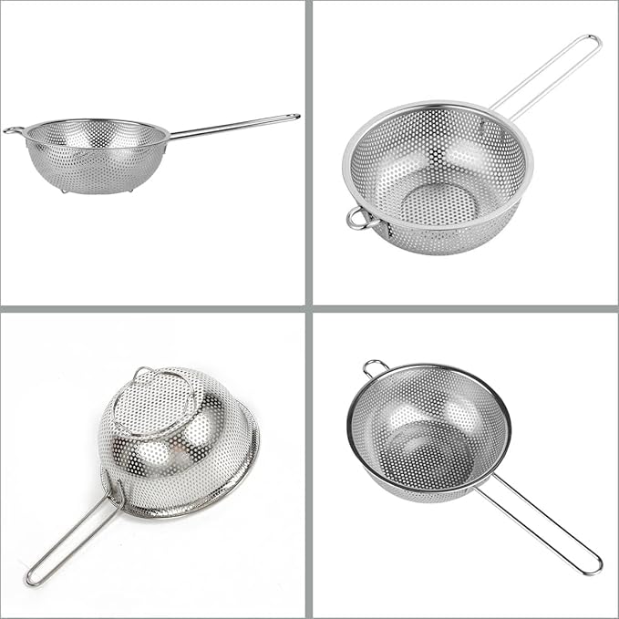 Stainless Steel Basin Colander - Image 5
