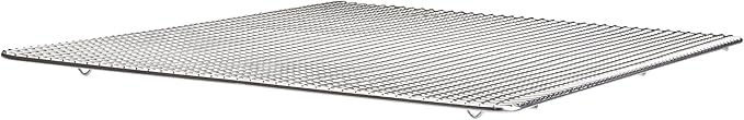 Winco Wire Sheet Pan Grate/Cooling Rack, Stainless Steel, Full Size - Image 2