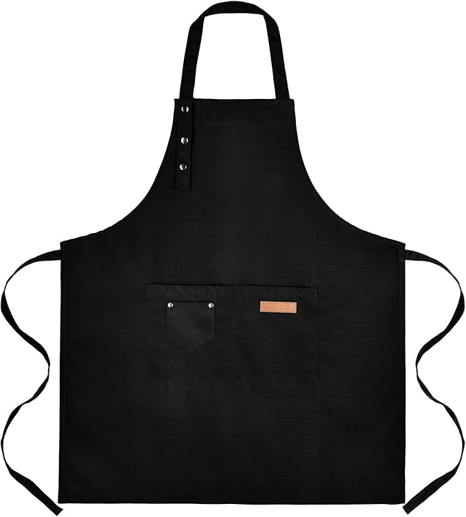 Tosewever Art Aprons for Women Painting Pottery Baking, Mens Buckle Straps by Tosewever