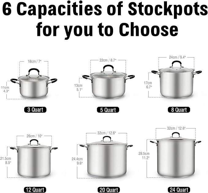 Cook N Home Stockpot Sauce Pot Induction Pot - Image 2