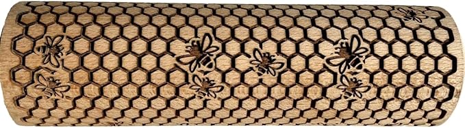 BEEHIVE Embossing Rolling Pin - Image 4