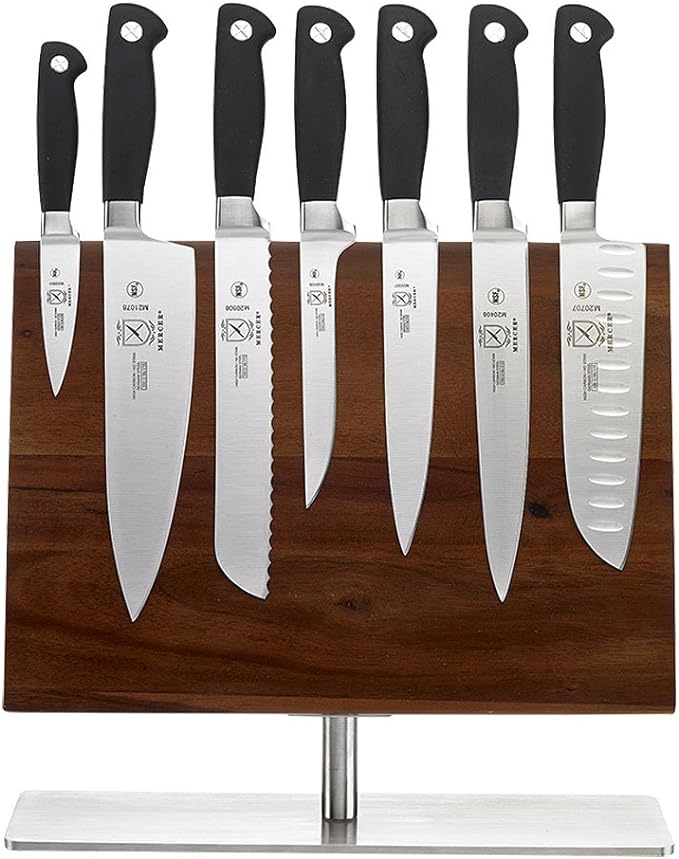 Mercer Culinary Genesis 8-Piece Magnetic Board Knife Set, 14 1/8 x 10 1/4 by MercerCulinary