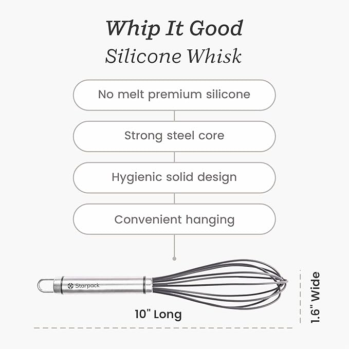 Starpack 'Whip it Good' Silicone Whisk - Image 4