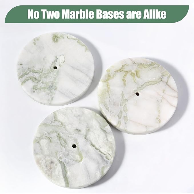 Koville Genuine Marble Paper Towel Holder Countertop, - Image 5