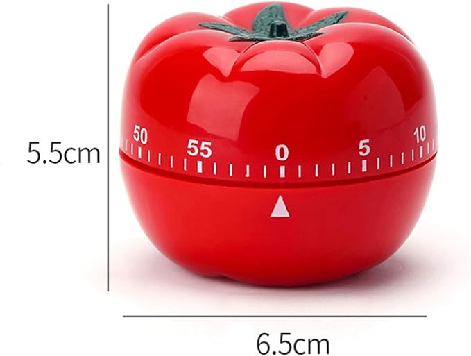 Cute Tomato Shape 360 Degree Rotating Kitchen Cooking Timer Kitchen Craft - Image 2