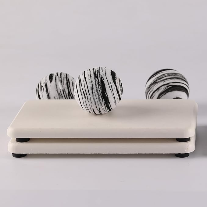 NiuYichee 2 Pcs Water Absorbing Stone Trays, Kitchen/Bathroom Sink Soap Dish - Image 2