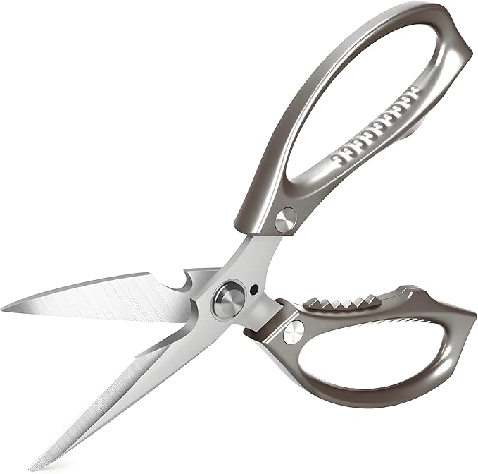 Kitchen Scissors, All Purpose，Ultra Sharp Meat Scissors，Heavy Duty Cooking - Image 3