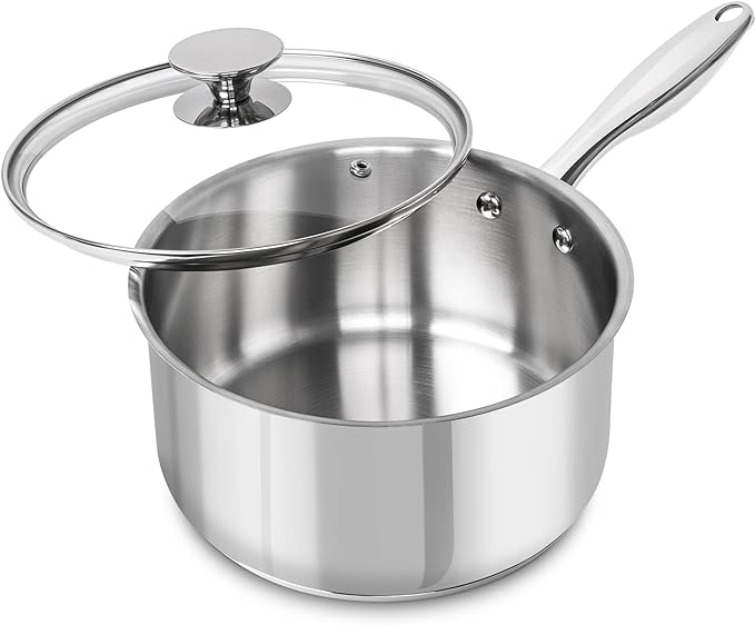 MICHELANGELO 3 Quart Saucepan by Michelangelo