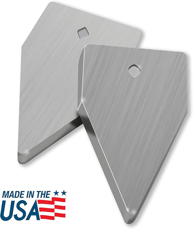 AccuSharp Knife Sharpener Blades, Tungsten Carbide Replacement Blades, 2 Pieces - Image 2