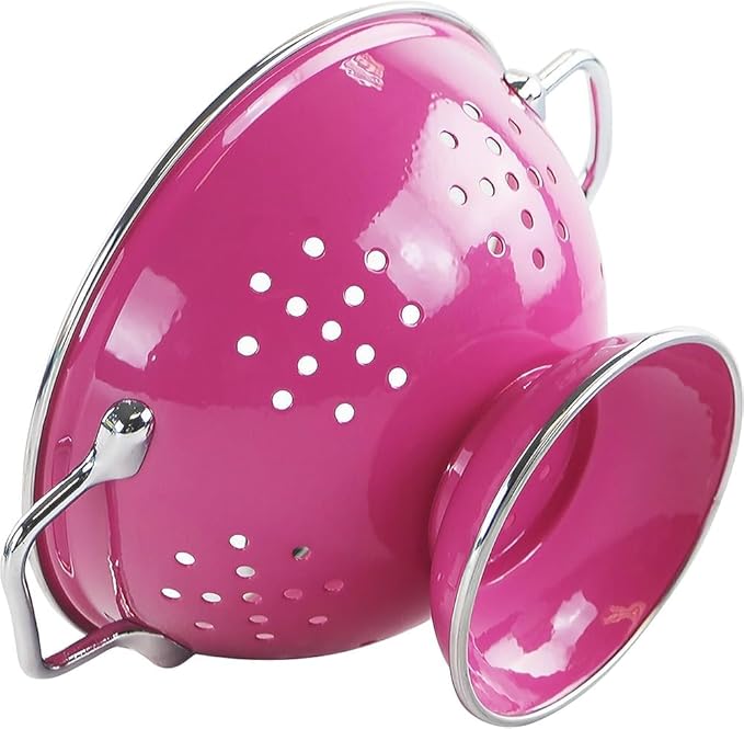 Calypso Basics by Reston Lloyd Powder Coated Enameled Colander, 3 Quart - Image 7