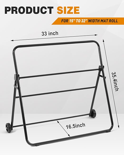 Blulu Adjustable/Mobile Mat Roll Holder - Image 3