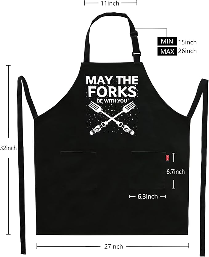 Kaidouma Funny Grill Aprons for Men - Image 4