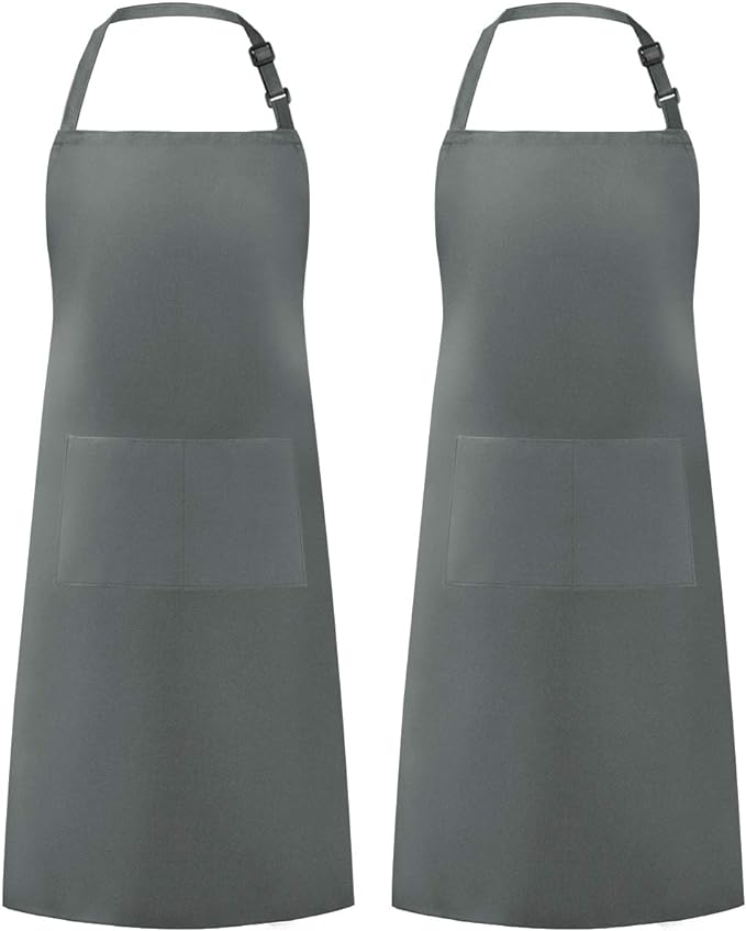 Syntus Apron for Men Women, Adjustable Cooking Kitchen Chef Aprons by Syntus