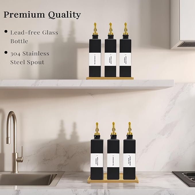 Olive Oil Dispenser Bottle for Kitchen - Image 3