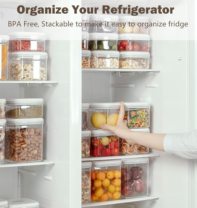 Melovom Pop Food Storage Containers Airtight Food Storage Containers Set - Image 5