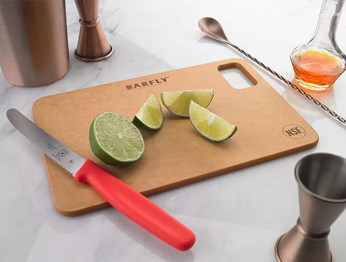 Barfly Bar Prep Cutting Board, 9-Inch x 6-Inch - Image 7