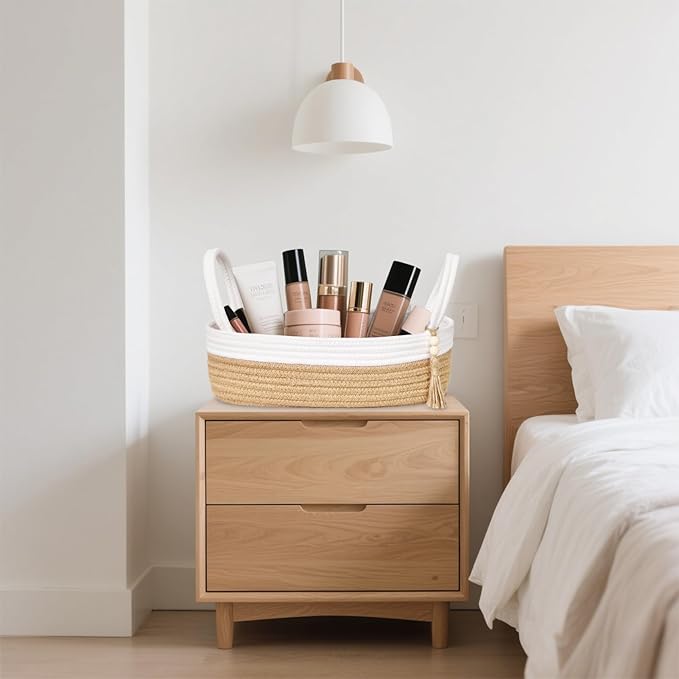 ABenkle Small Storage Basket for Toilet Tank Top - Image 7