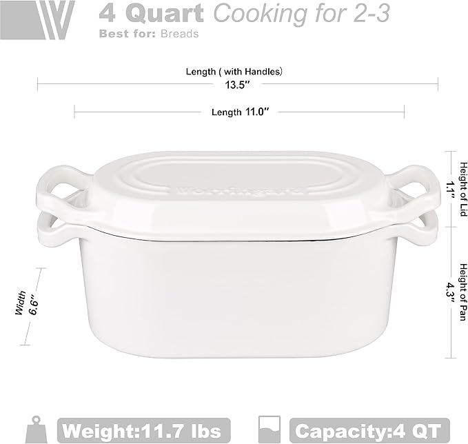 VORRINGARD Oval Dutch Oven Pot - Image 2