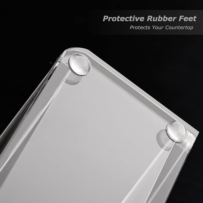 Acrylic Standing Triangle Paper Napkin Holder - Image 4