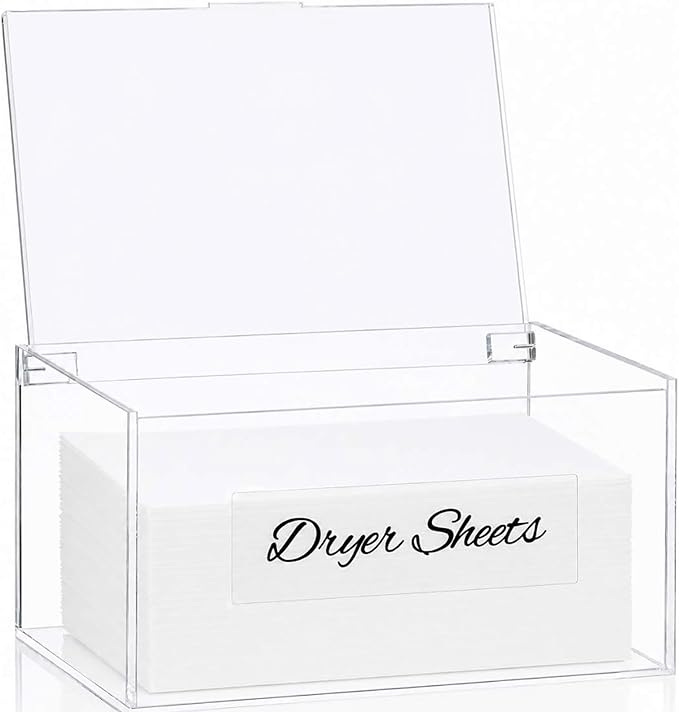 SUBEKYU Acrylic Dryer Sheet Container by SUBEKYU