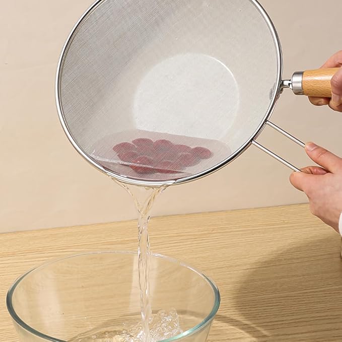 1Pc 10" Stainless Steel Pot Splatter Guard Fine Mesh Cover - Image 5