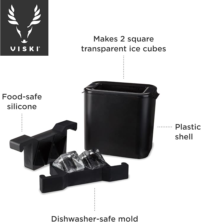 Viski Glacier Ice Maker, Ice Cube Mold - Image 4
