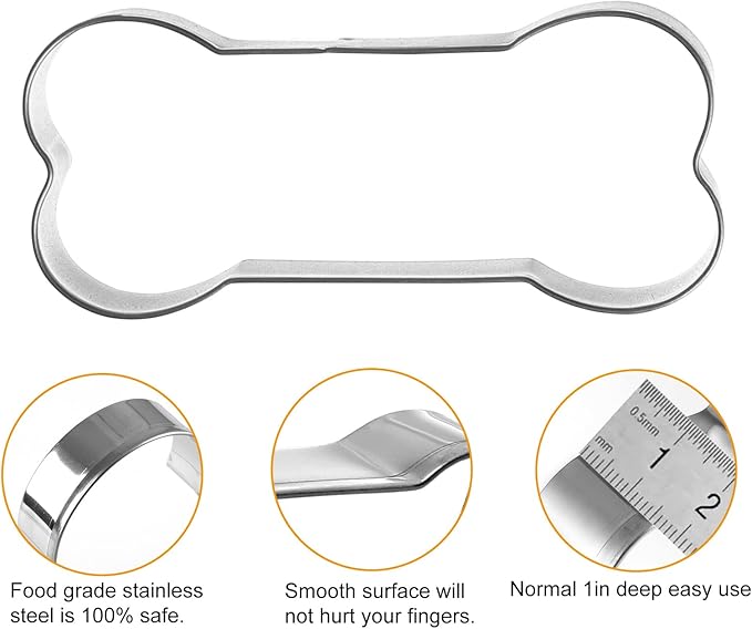 Dog Bone Cookie Cutters Biscuit - Image 2