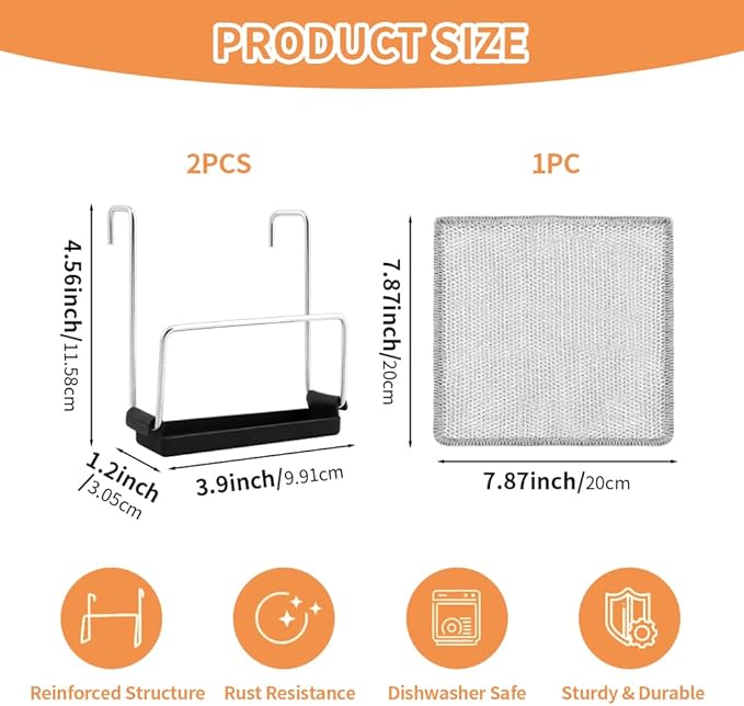 2 Pack Slow Cooker Lid Holder, Stainless Steel Lid Rack - Image 7