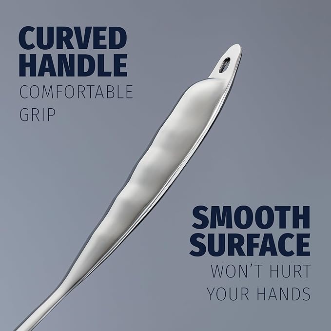 Zulay Kitchen Stainless Steel Slotted Turner - Image 6