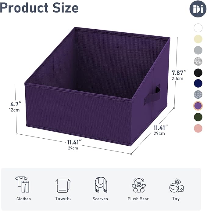DIMJ Closet Storage Bins 6 Pack - Image 2