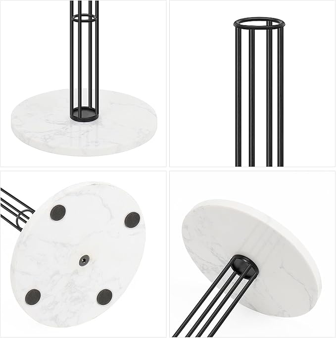 NearMoon Paper Towel Holder Countertop, Sturdy Metal Paper Towel Stand Dispenser - Image 7