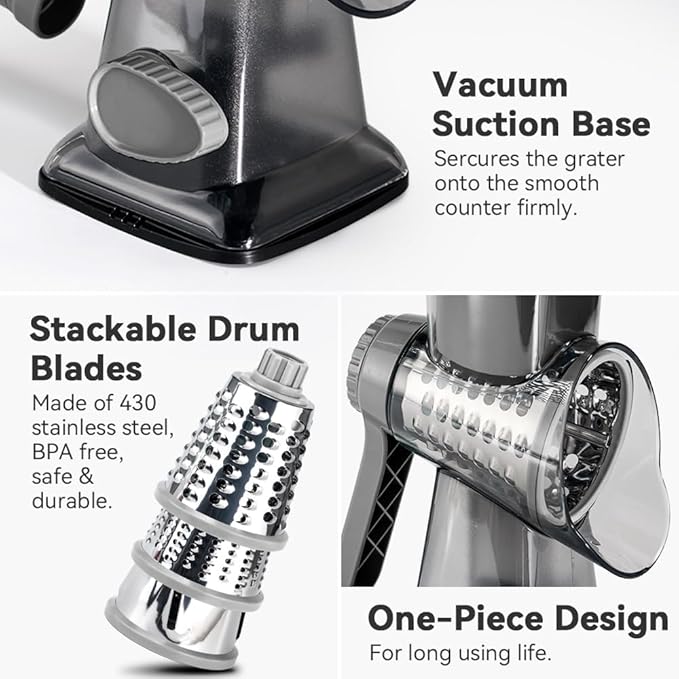 3 in 1 Manual Vegetable Cutter Machine - Image 5