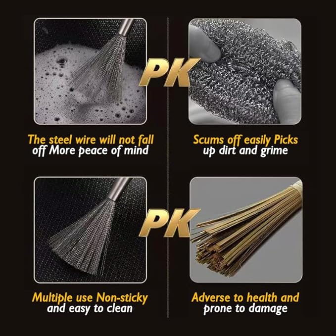 Stainless Steel Dish Brush - Image 4
