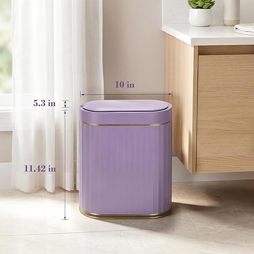 ELPHECO Bathroom Sensor Trash Can - Image 2