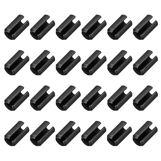 MECCANIXITY 25Pcs Slotted Split Roll Pins 1/2 Inch Dia. 3/5 Inch Length 65Mn by MECCANIXITY