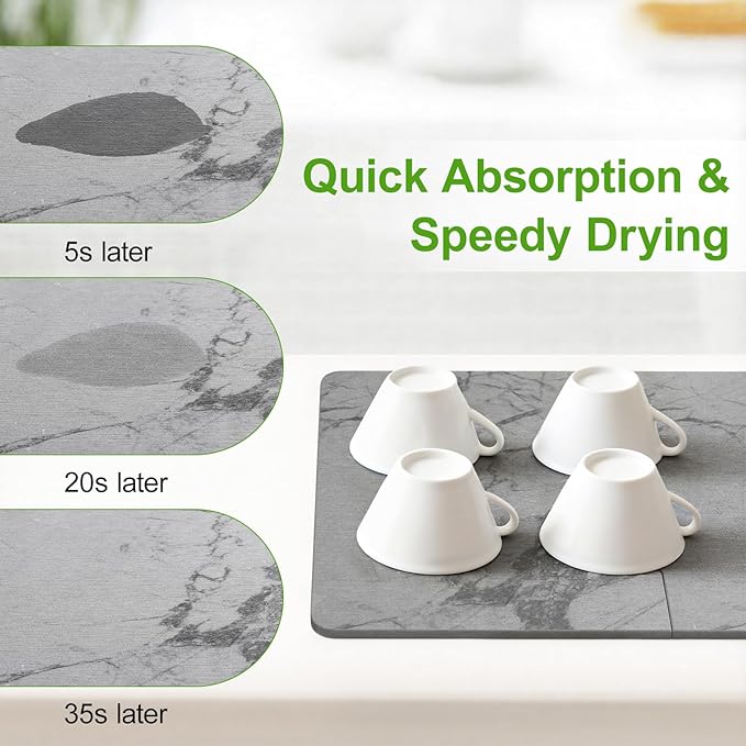 Luxspire Large Stone Drying Mat - Image 3