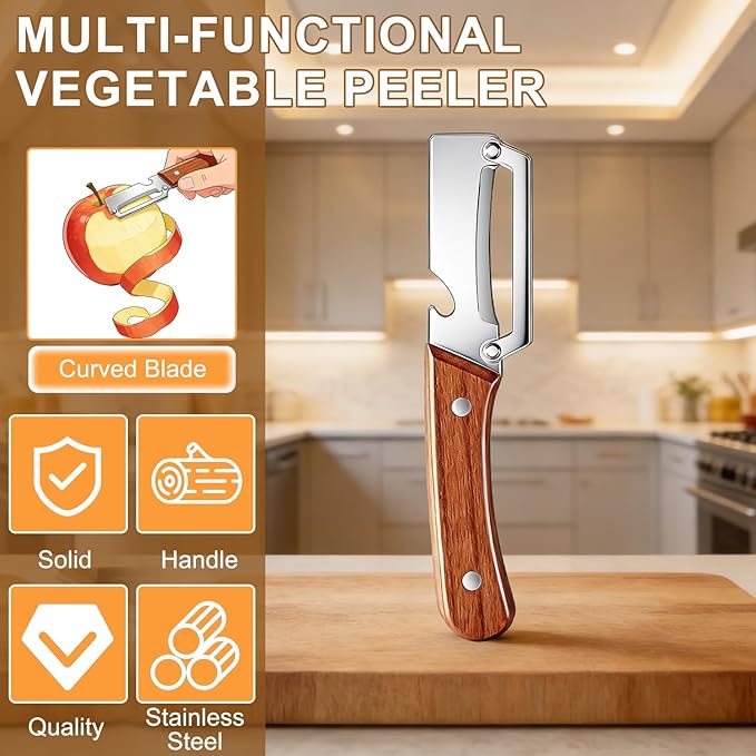 2PCS Multi Functional Premium Vegetable Peeler - Image 8