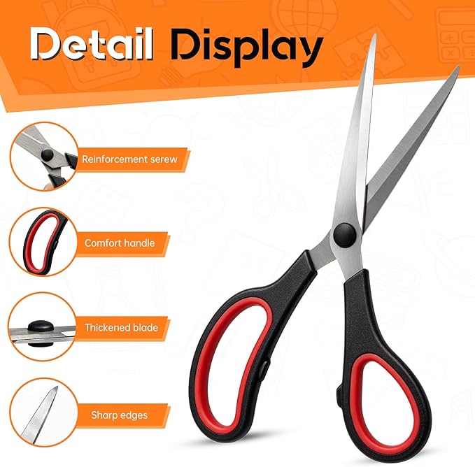 Scissors 8.5 Inch scissors all purpose - Image 3