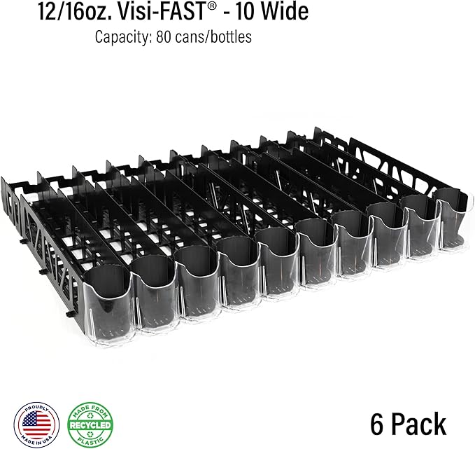Visi-FAST Spring Push Drink Dispenser, Refrigerator Organizers and Storage - Image 9