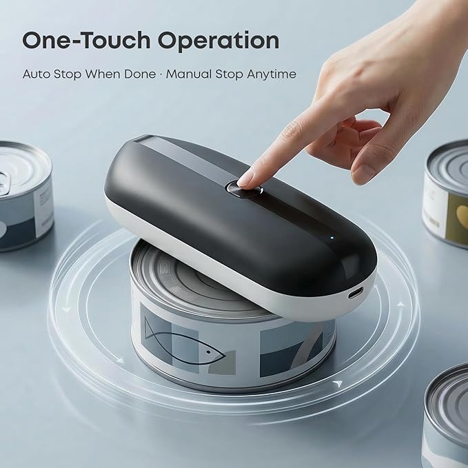 Electric Can Opener, Rechargeable Automatic Can Opener - Image 2
