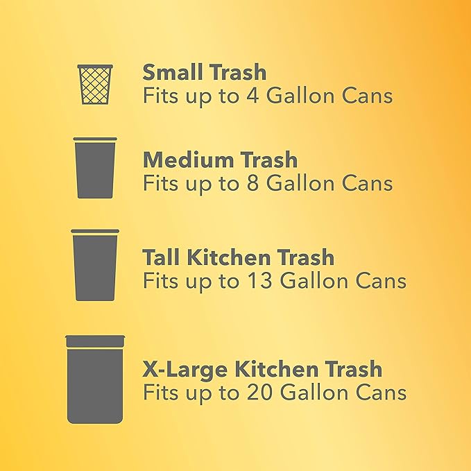 Glad Trash Bags, 13 Gallon - Image 8