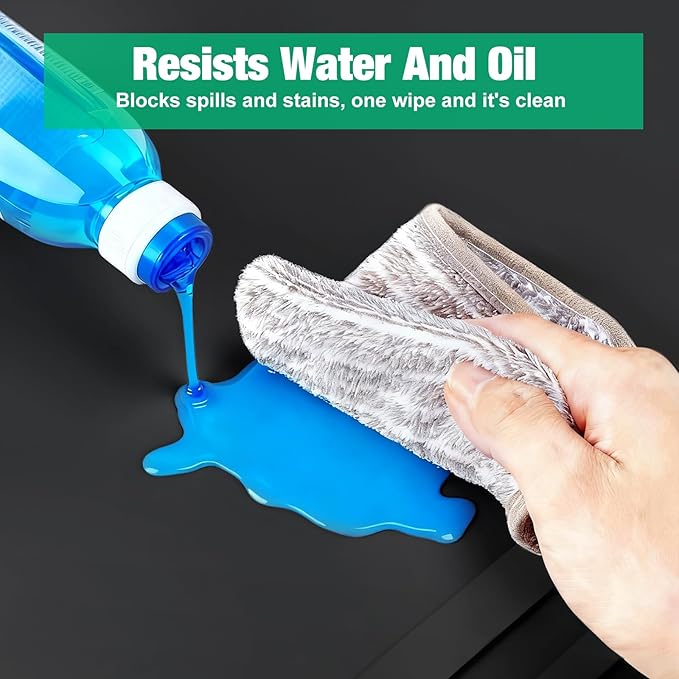 Aisslro Under Sink Mat 28" X 19", Waterproof Silicone Under Sink Mats - Image 3
