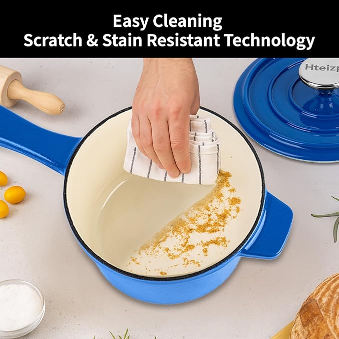 Enameled Cast Iron Sauce Pan - Image 5