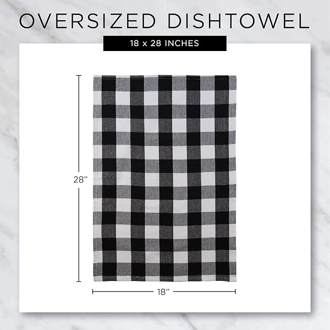 DII Home Sweet Farmhouse Kitchen Collection, Dishtowel Set - Image 9