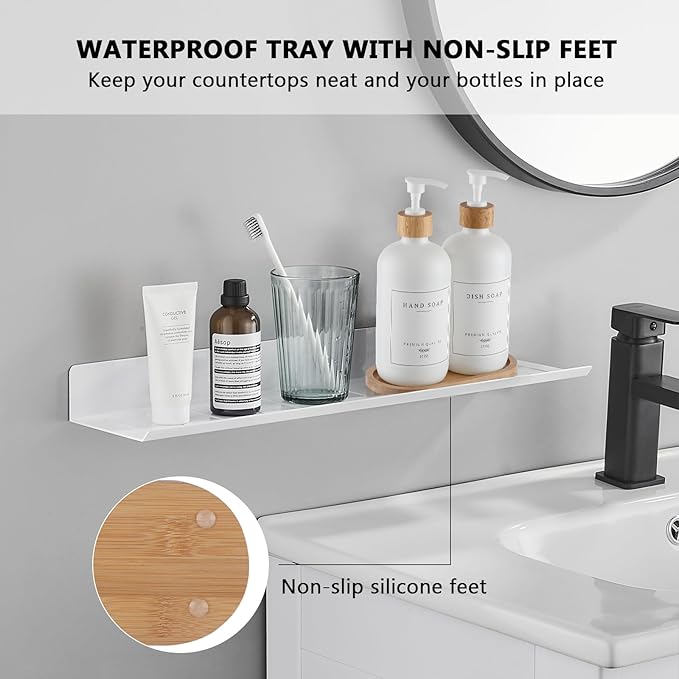 White Glass Soap Dispenser - Image 6