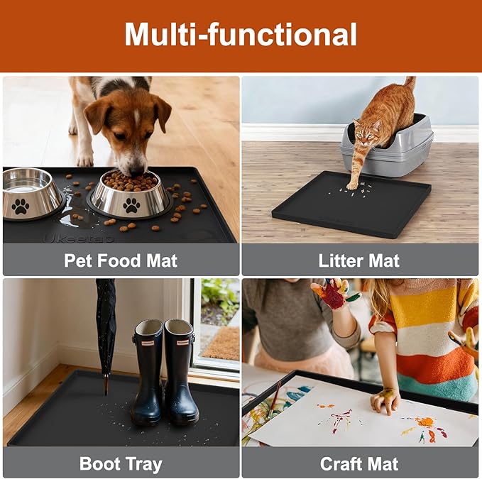 ukeetap Extra Thick Silicone Mat Waterproof - Image 8