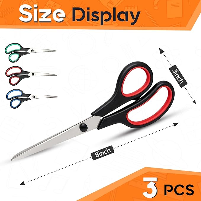 Scissors 8.5 Inch scissors all purpose - Image 2