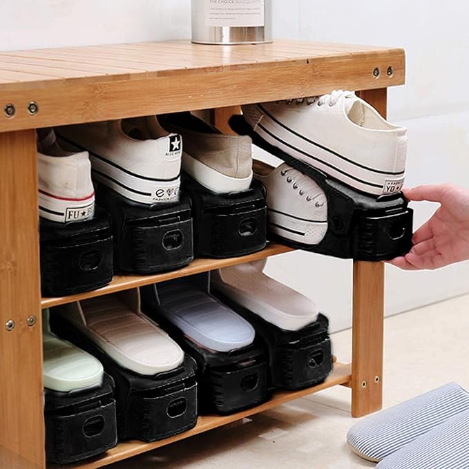 Neprock Closet Shoe Organizer, Shoe Storage Organizer Shoe Rack - Image 5