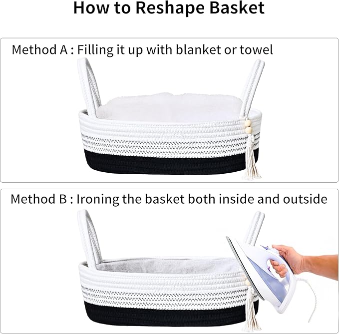 ABenkle Small Storage Basket for Toilet Tank Top - Image 8
